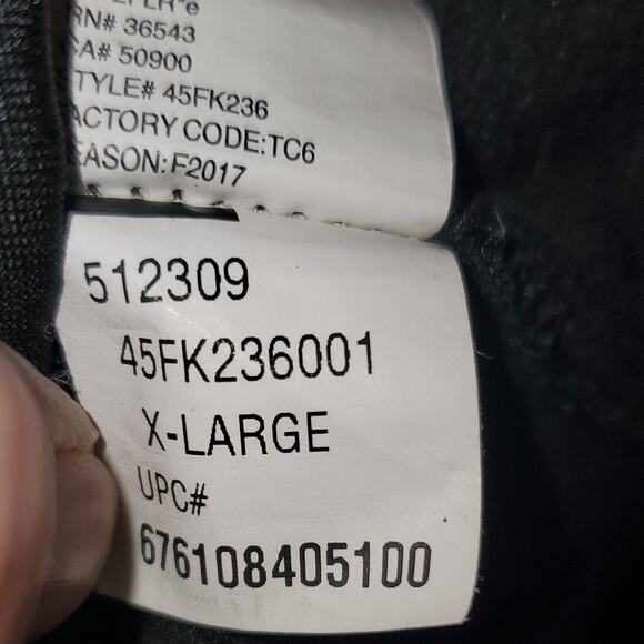 Izod Men's Full Zip Jacket 3 Front Pockets Size XL Style 45FK236 - Picture 7 of 8